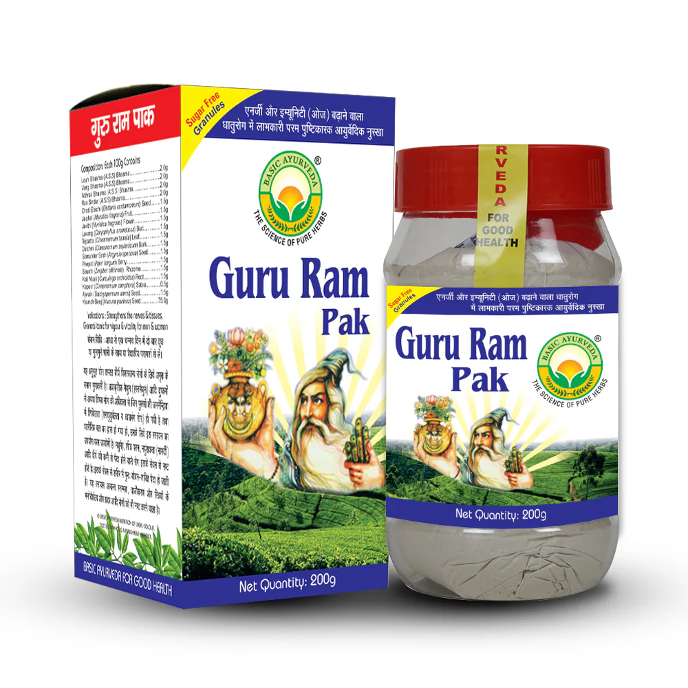 Picture of Basic Ayurveda Guru Ram Pak - 200 GM