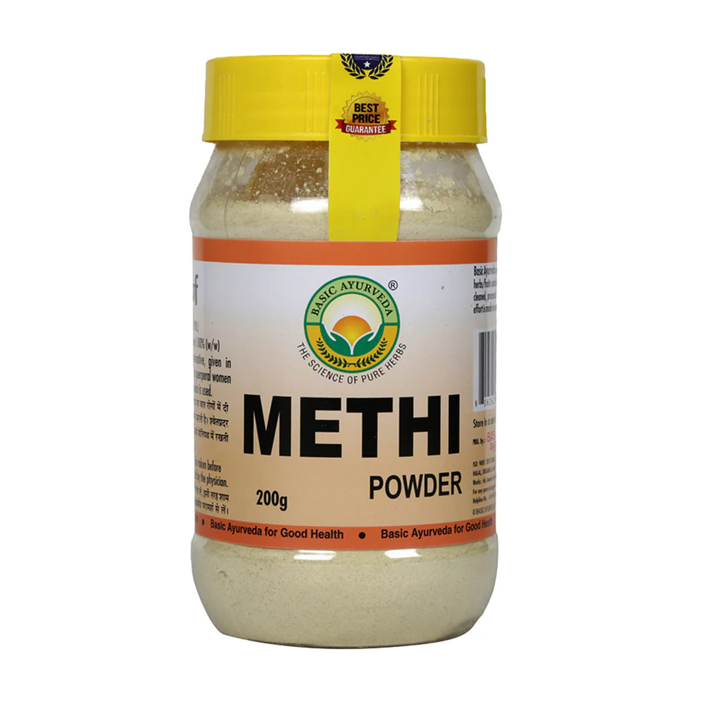 Show details for Basic Ayurveda Methi Powder - 200 GM Picture of Basic Ayurveda Methi Powder - 200 GM