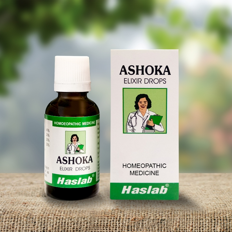 Picture of Haslab Homeopathy Ashoka Elixir Drops - 30 ML