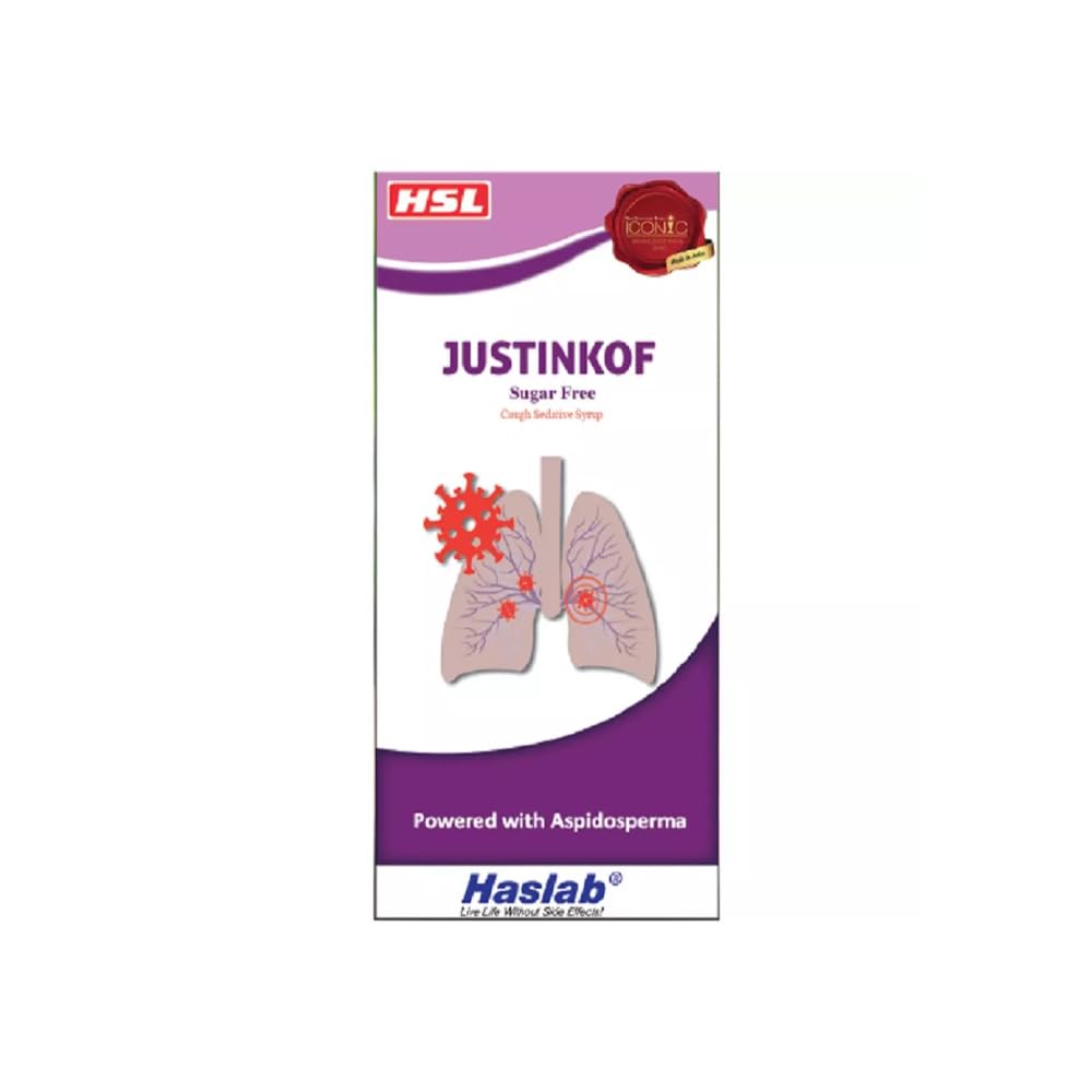 Picture of Haslab Homeopathy Justinkof Sugar Free - 115 ML