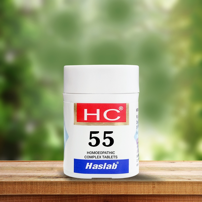 Picture of Haslab Homeopathy HC 55 Acidito Complex Tablet - 20 GM