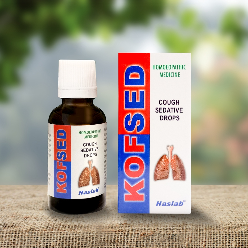 Picture of Haslab Homeopathy Kofsed Cough Sedative Drops - 30 ML