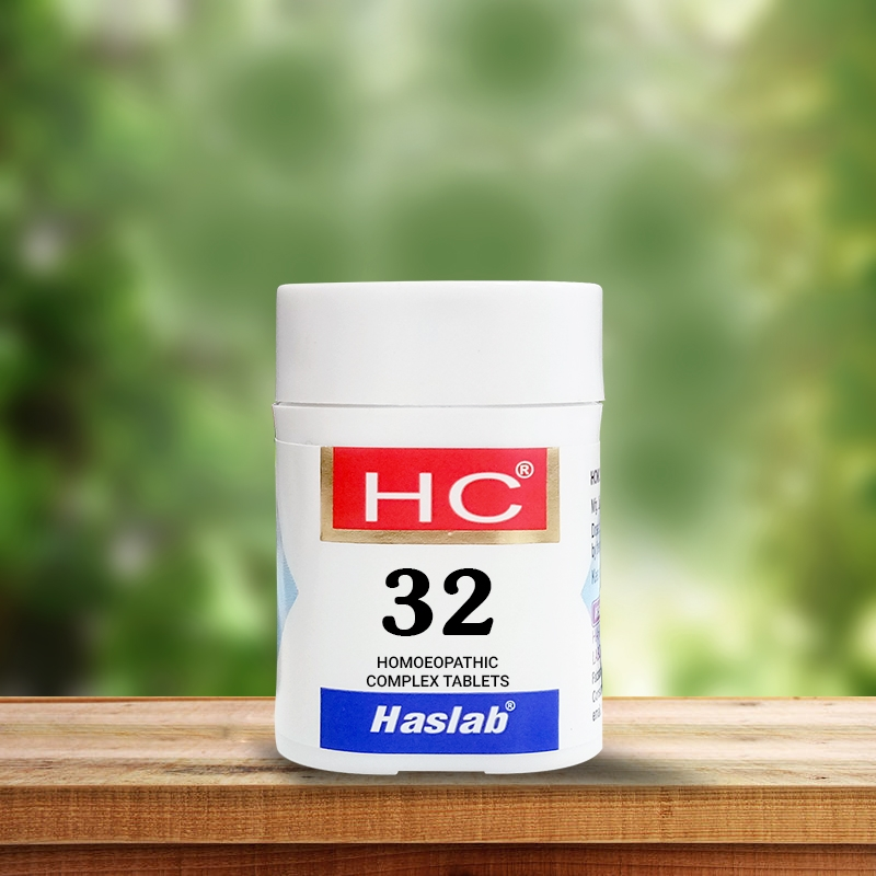 Picture of Haslab Homeopathy HC 32 Hammamelis Complex Tablet - 20 GM