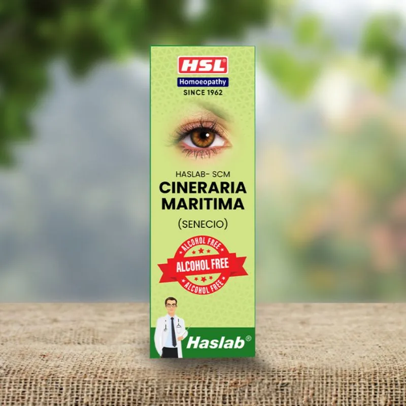 Picture of Haslab Homeopathy Scm C-ineraria Maritima Eye Drops - 10 ML