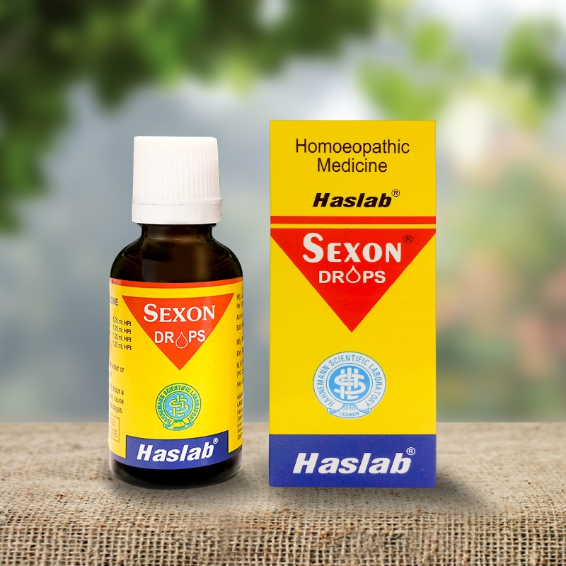 Show details for Haslab Homeopathy Sexon Drops - 30 ML Picture of Haslab Homeopathy Sexon Drops - 30 ML