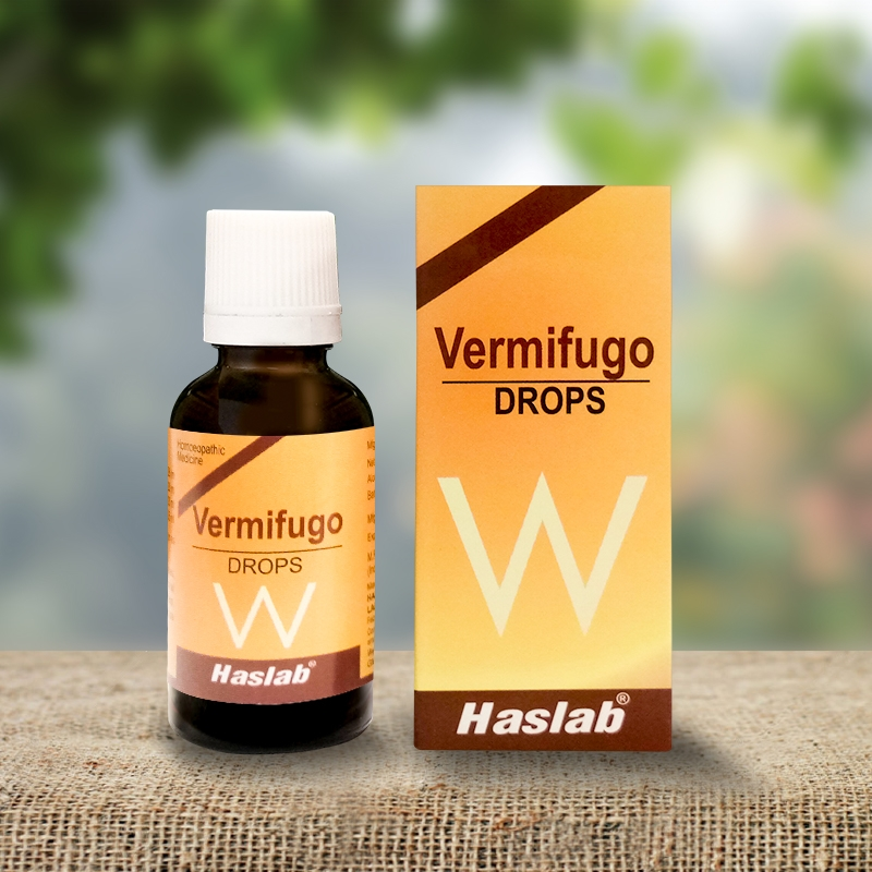 Picture of Haslab Homeopathy Vermifugo Drops - 30 ML