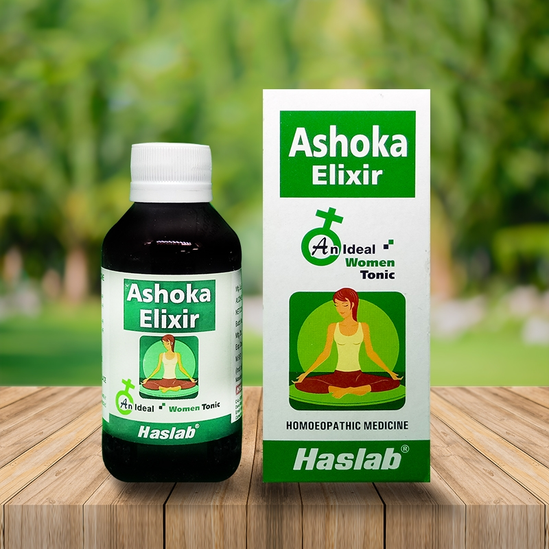 Picture of Haslab Homeopathy Ashoka Elixir An Ideal Women Tonic - 115 ML