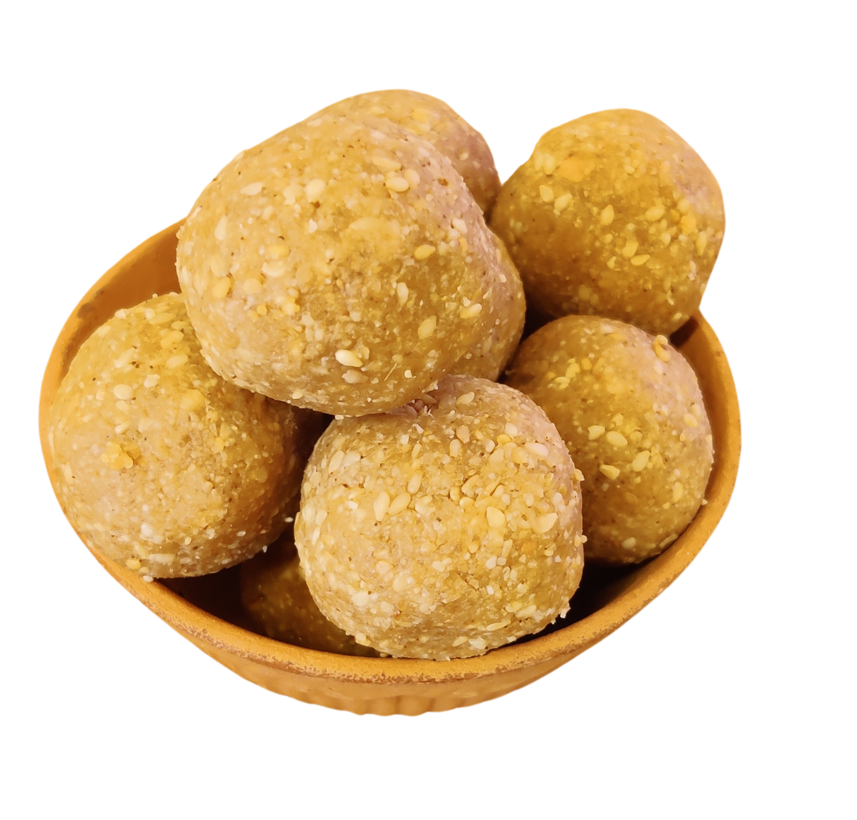 Picture of Millet Laddu - White Til - 300 GM - Pack of 4 