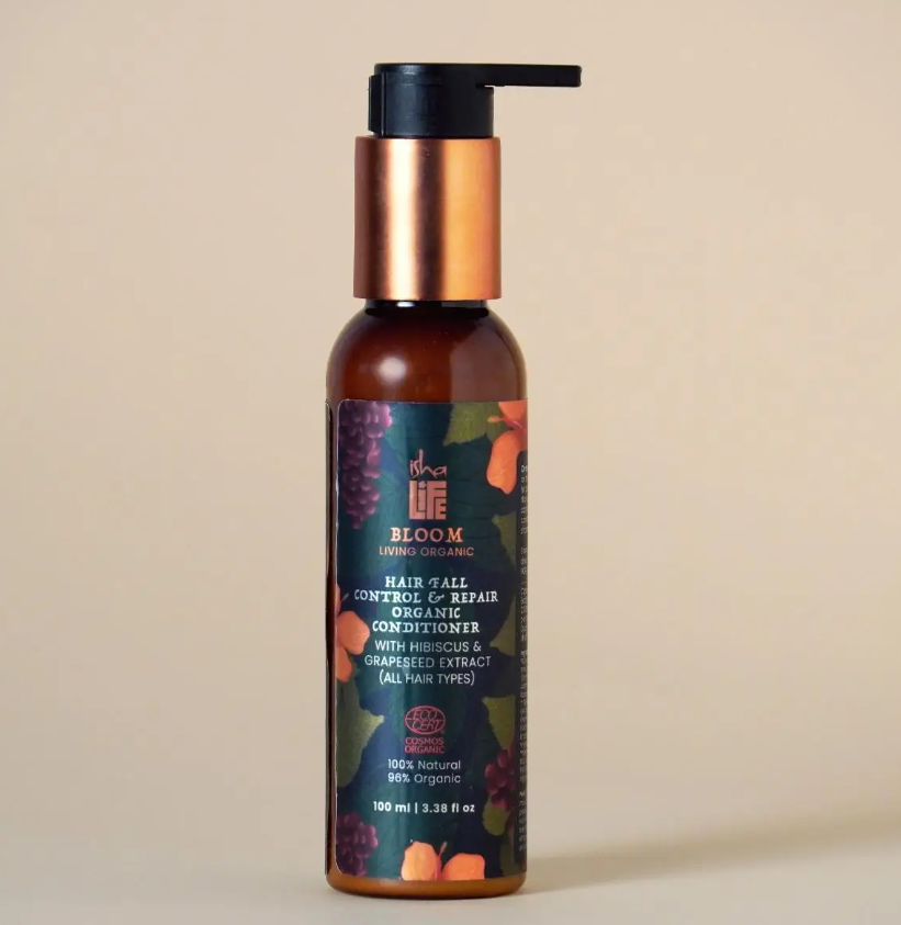 Picture of Isha Life Hair Fall Control & Repair Organic Conditioner with Hibiscus & Grapeseed Extract (All Hair Types) - 100 ML