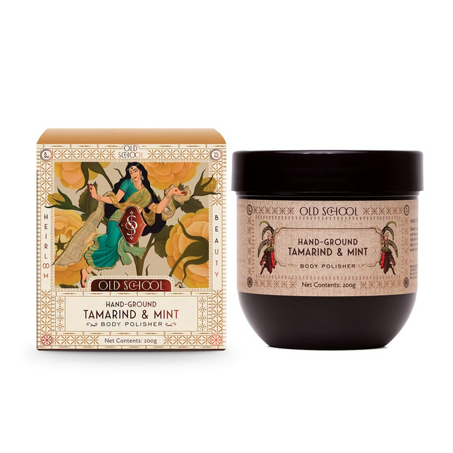 Picture of Old School Rituals Tamarind & Mint Body Polisher Natural Exfoliating Body Scrub - 200 GM