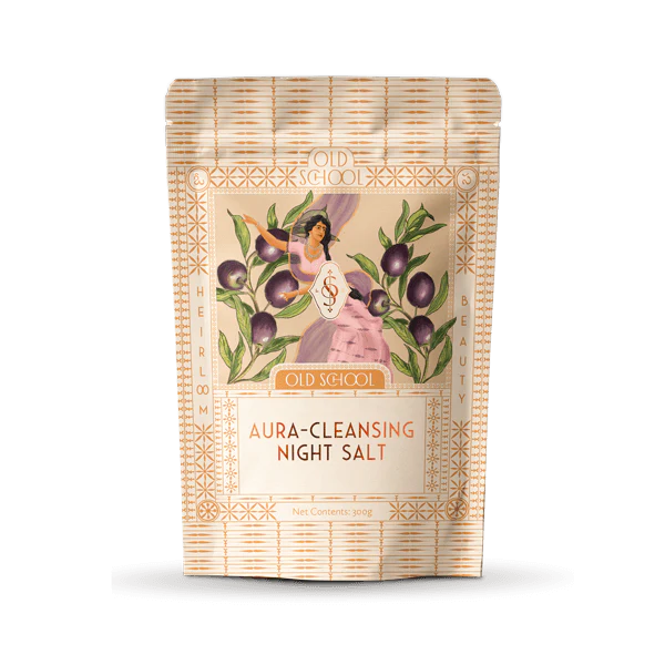 Picture of Old School Rituals Aura-Cleansing Night Bath Salt Relaxes Body - 300 GM