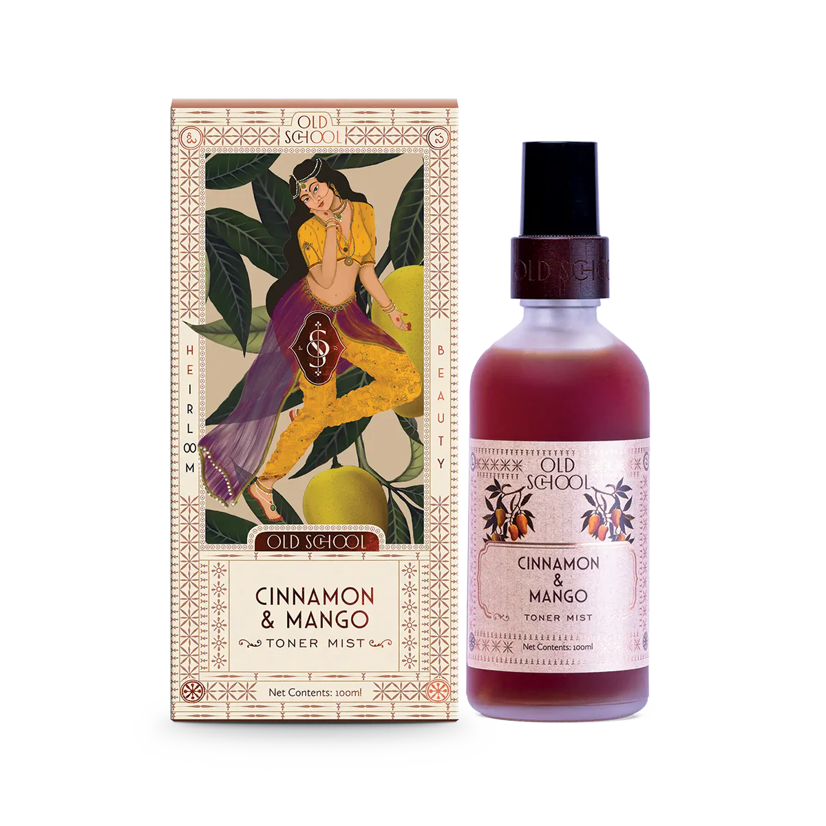 Picture of Old School Rituals Cinnamon & Mango Toner Mist - 100 ML