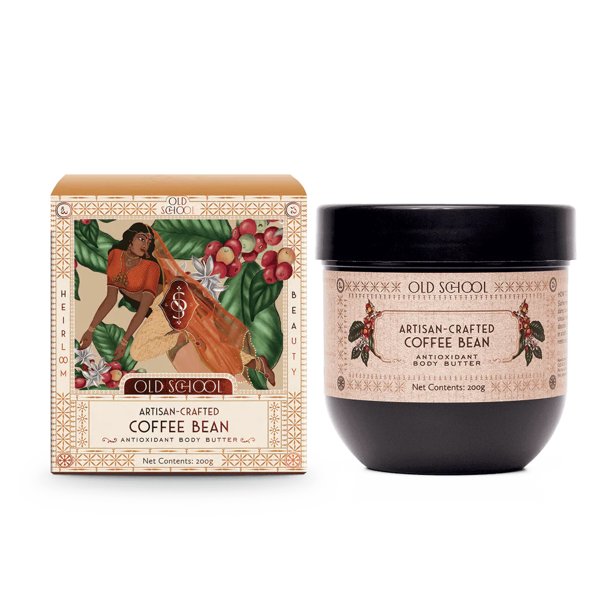 Show details for Old School Rituals Artisan-Crafted Coffee Bean Body Butter - 200 GM Picture of Old School Rituals Artisan-Crafted Coffee Bean Body Butter - 200 GM