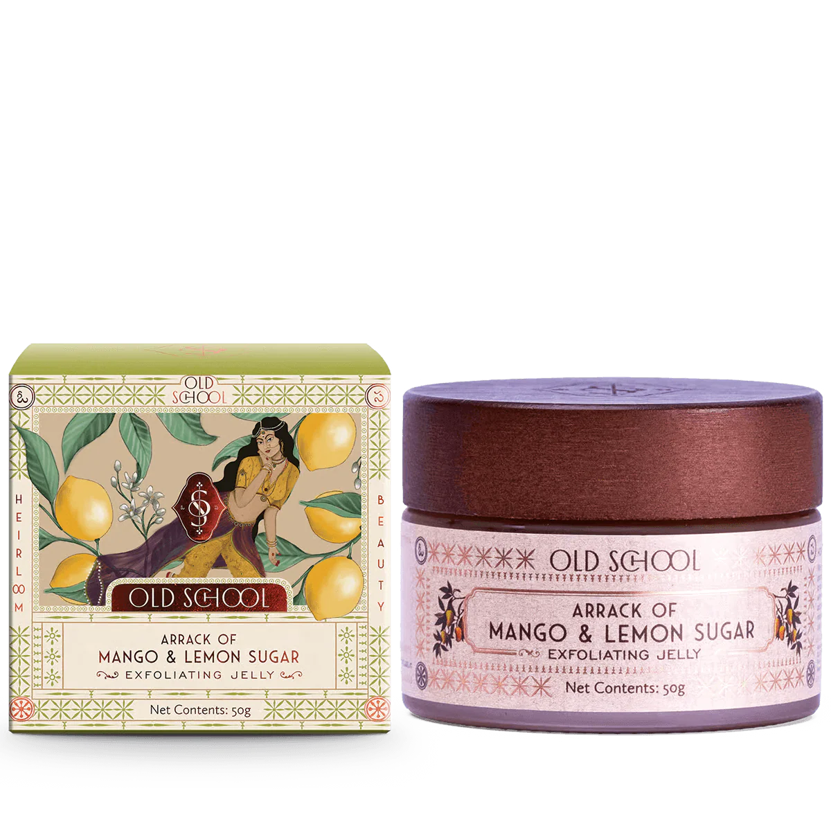 Show details for Old School Rituals Mango & Lemon Sugar Exfoliating Jelly Natural Glow & Hydration Face Scrub - 50 GM Picture of Old School Rituals Mango & Lemon Sugar Exfoliating Jelly Natural Glow & Hydration Face Scrub - 50 GM