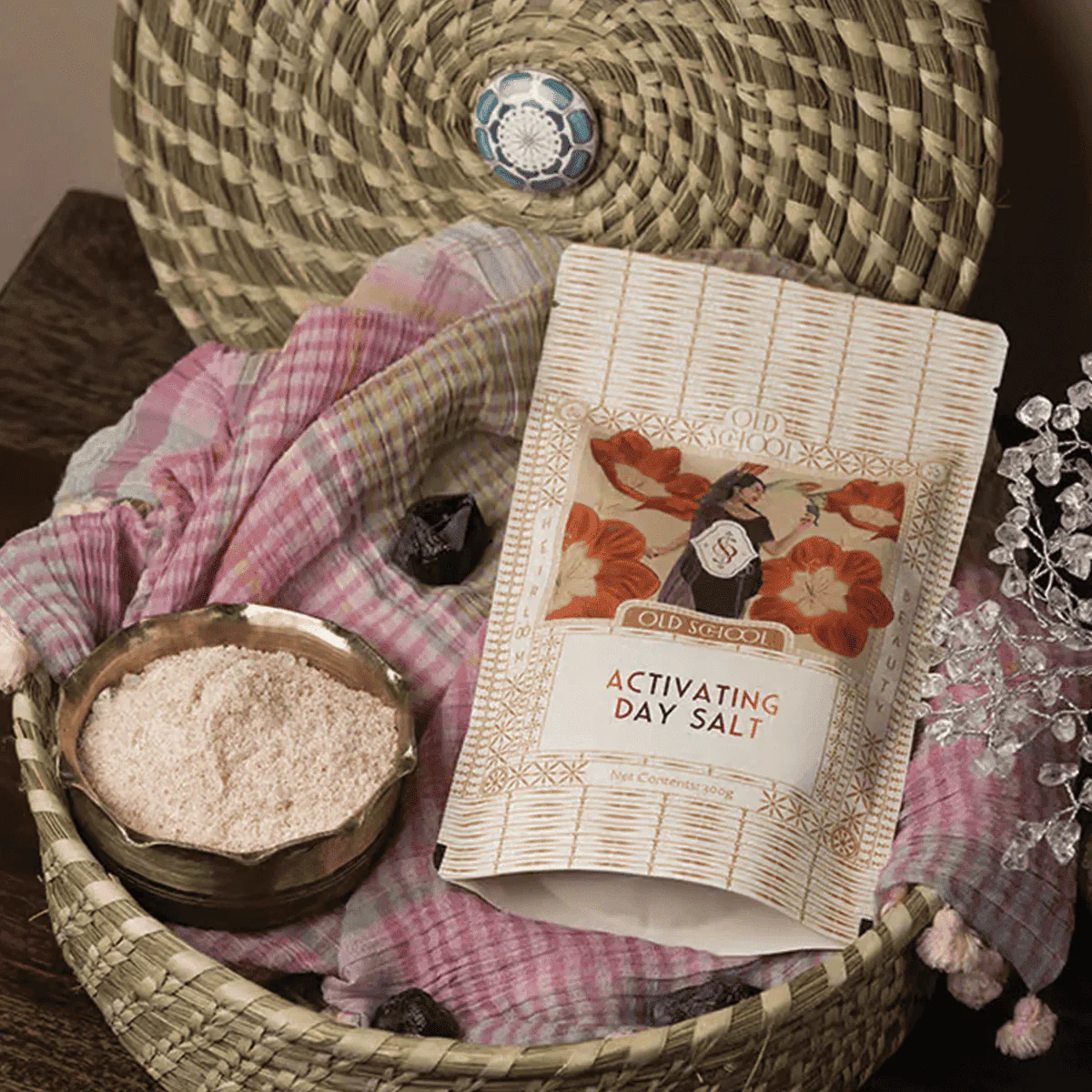 Picture of Old School Rituals Activating Bath Salt - 300 GM