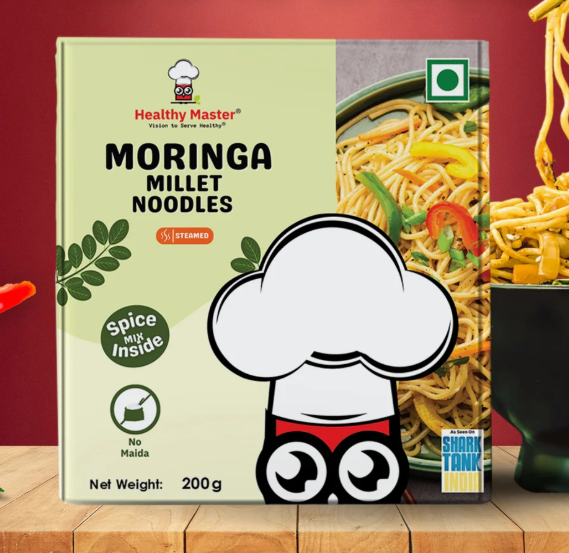 Show details for Healthy Master Moringa Millet Noodles - 200 GM - Pack of 2 Picture of Healthy Master Moringa Millet Noodles - 200 GM - Pack of 2