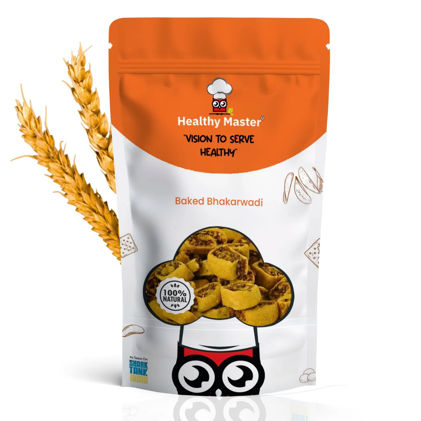 Picture of Healthy Master Light and Crispy Bhakarwadi Contains Gram Flour - Source of Protein 