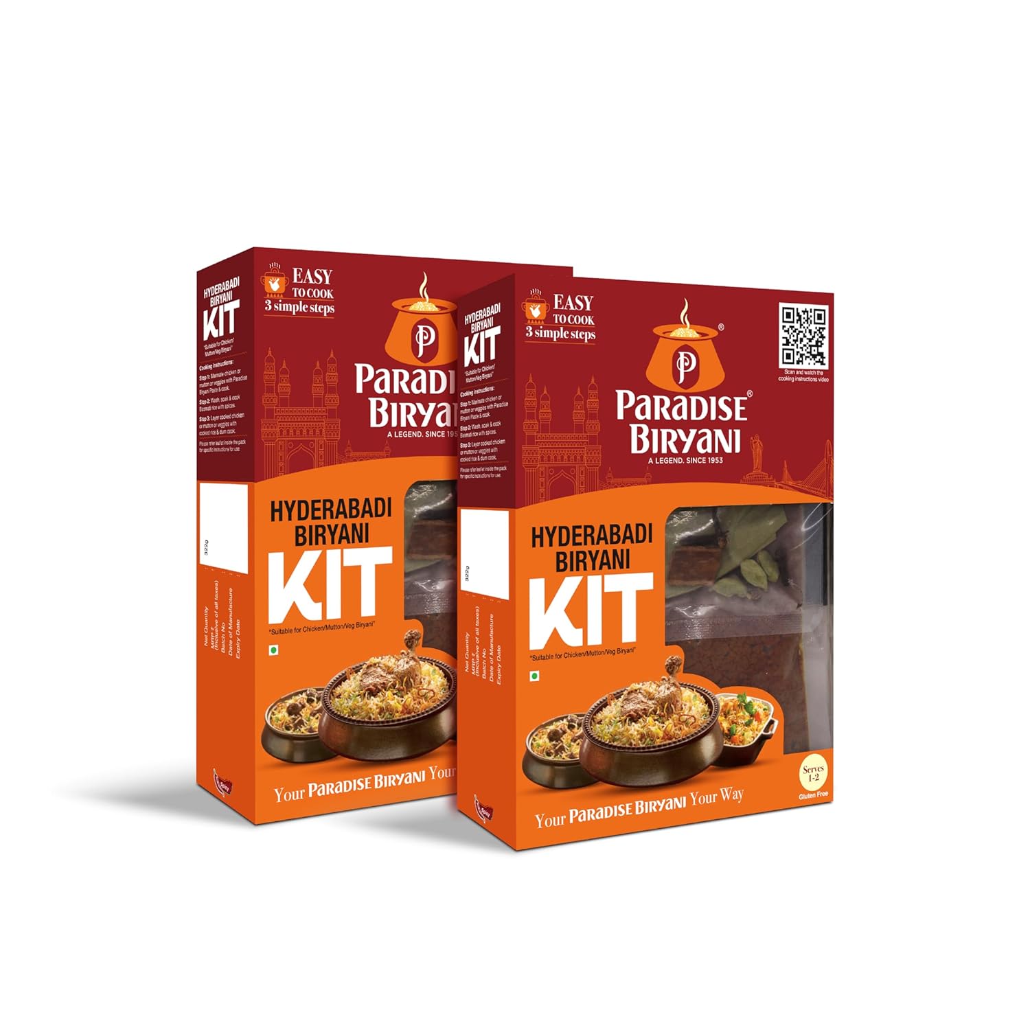 Picture of Paradise Hyderabadi Biryani Kit - 322 GM - Pack Of 2