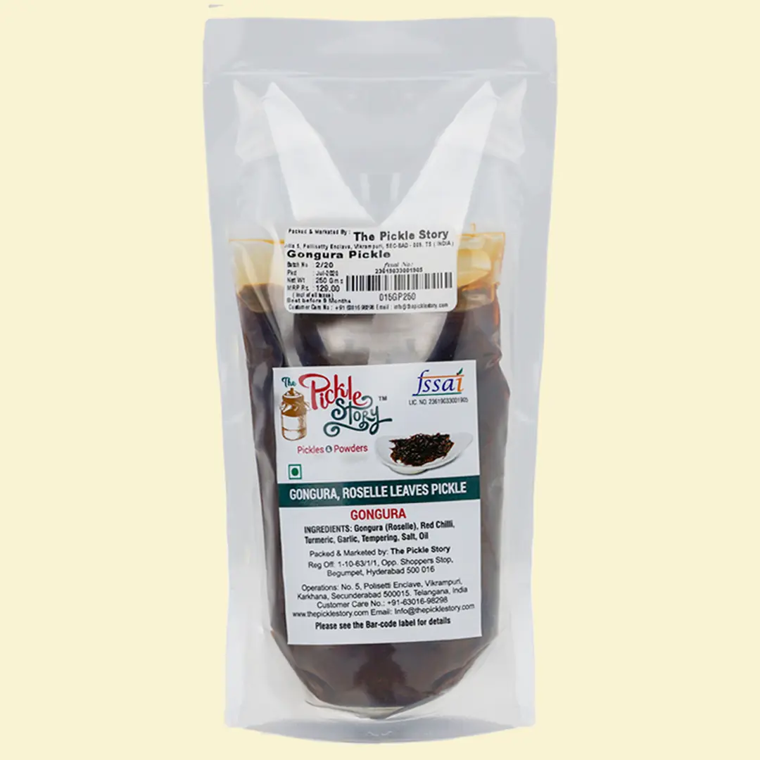 Picture of The Pickle Story Gongura Pickle