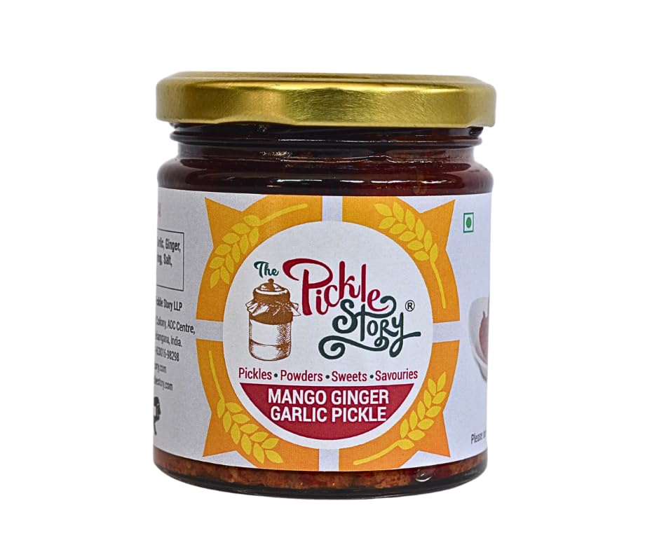 Picture of The Pickle Story Mango Ginger Garlic Pickle (Allapkai) 