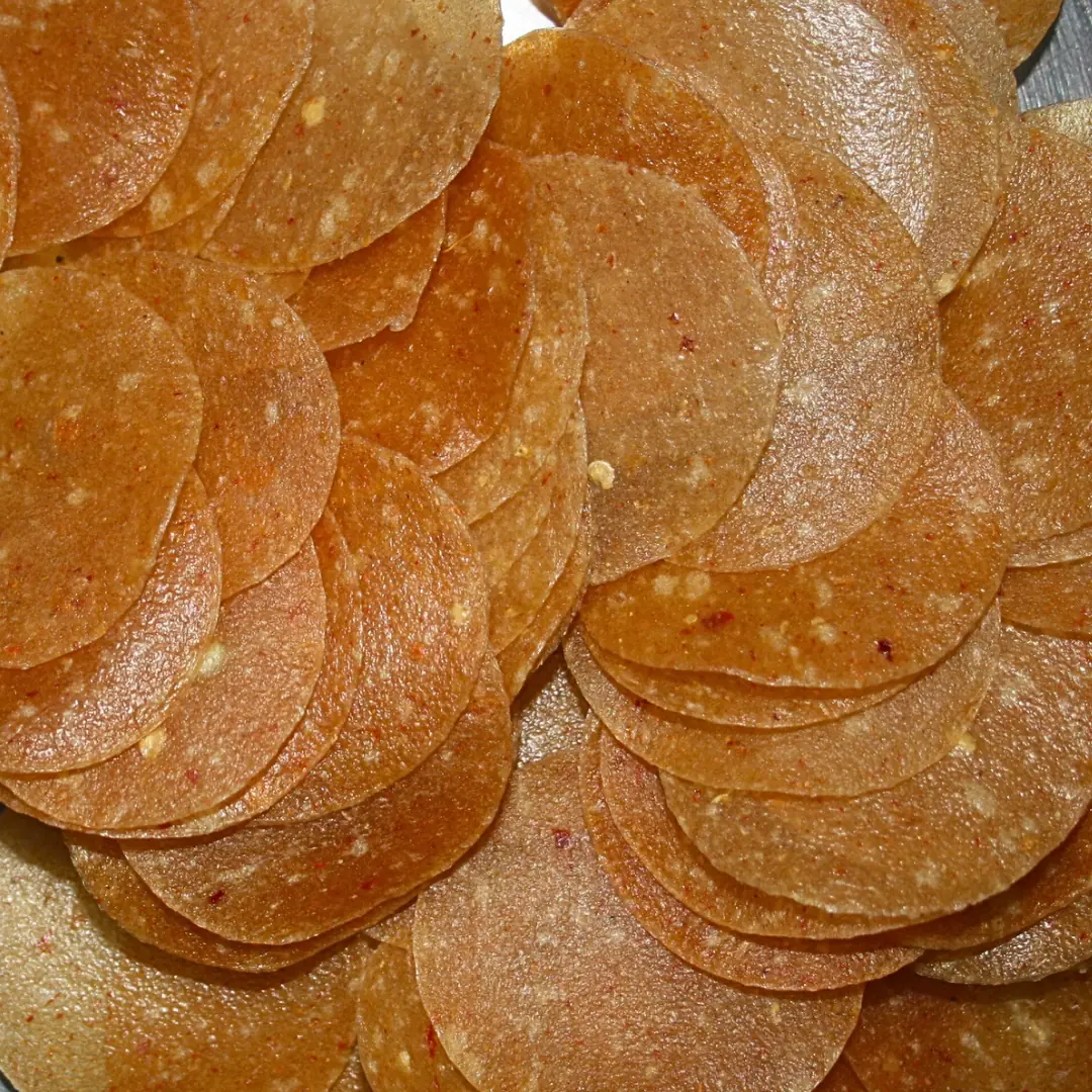 Picture of The Pickle Story Masala Rice Pappad - 100 GM