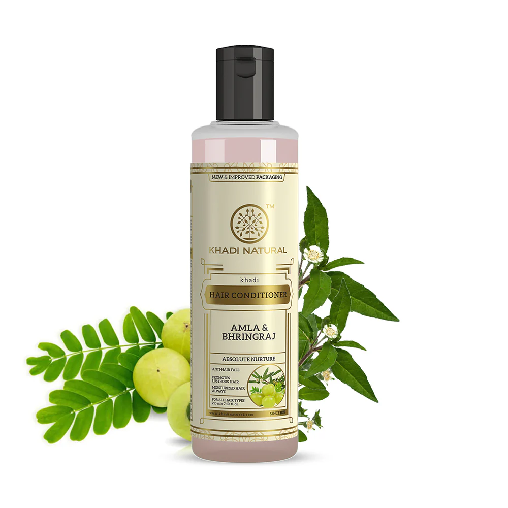 Picture of Khadi Natural Amla & Bhringraj Hair Conditioner - 210 ML