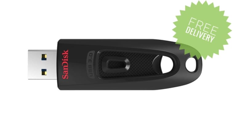 Picture of Sandisk SDCZ48-064G-I35 USB 3.0 Pen Drive (64 GB, Black)