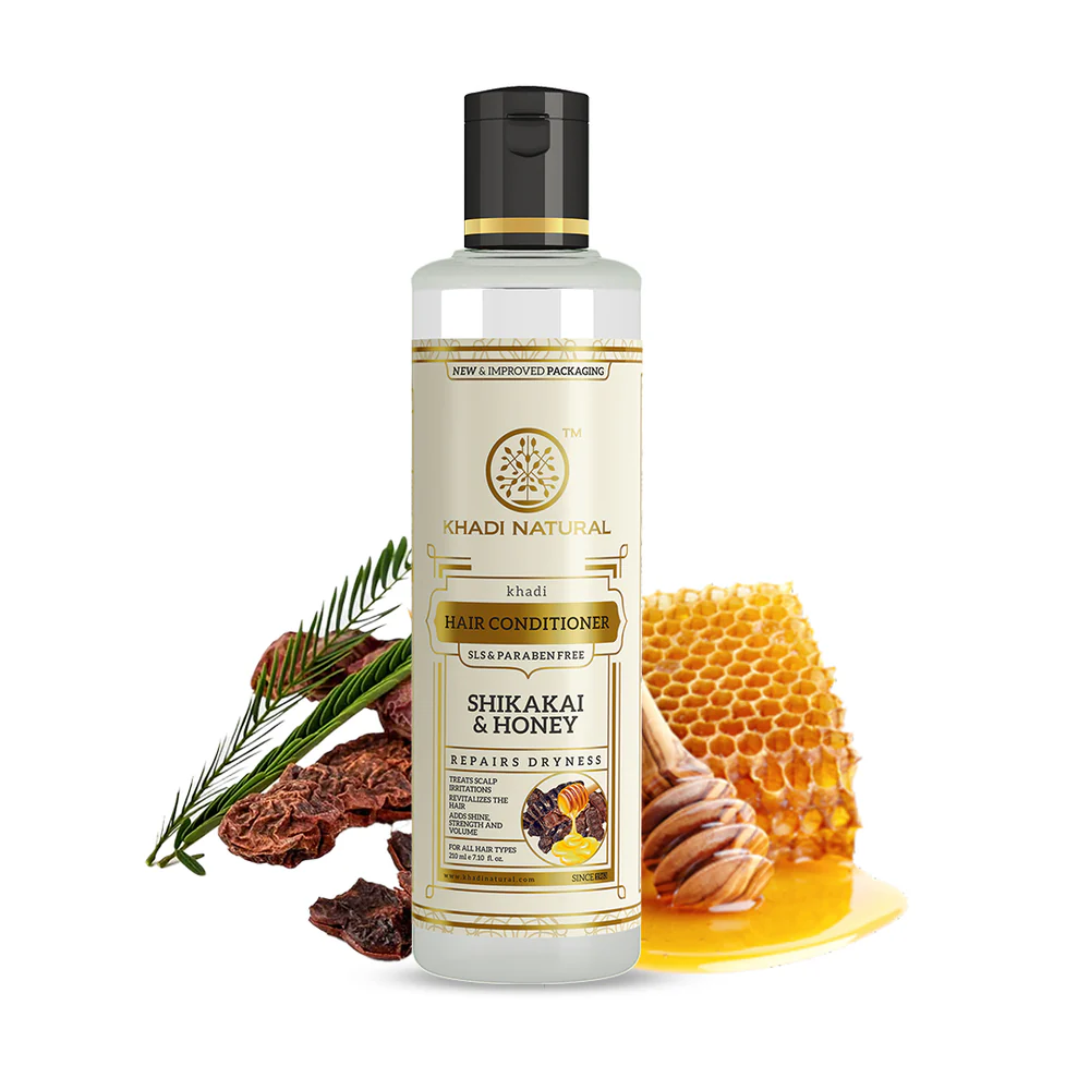 Picture of Khadi Natural Shikakai & Honey Hair Conditioner - 210 ML