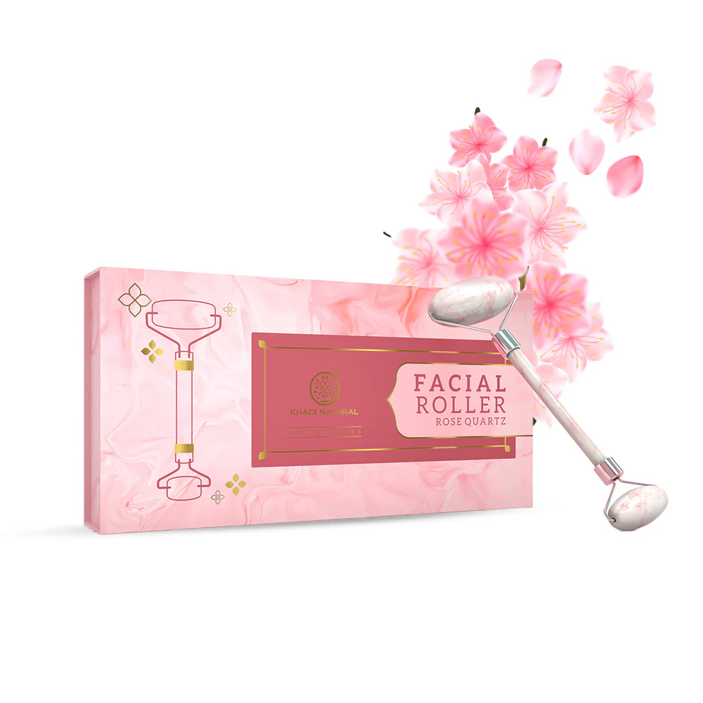 Picture of Khadi Natural Rose Quartz Facial Roller