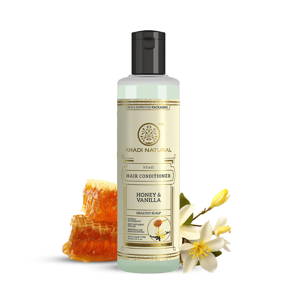 Picture of Khadi Natural Honey & Vanilla Hair Conditioner - 210 ML