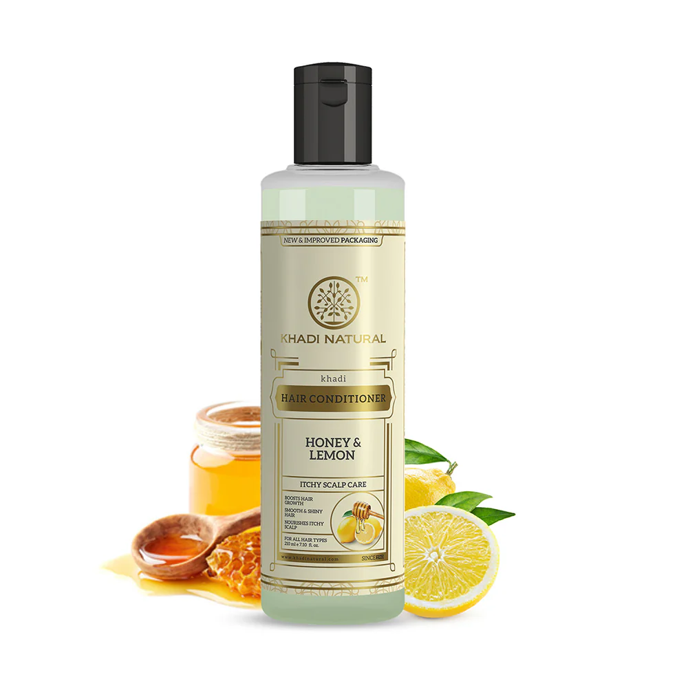 Picture of Khadi Natural Honey & Lemon Hair Conditioner - 210 ML
