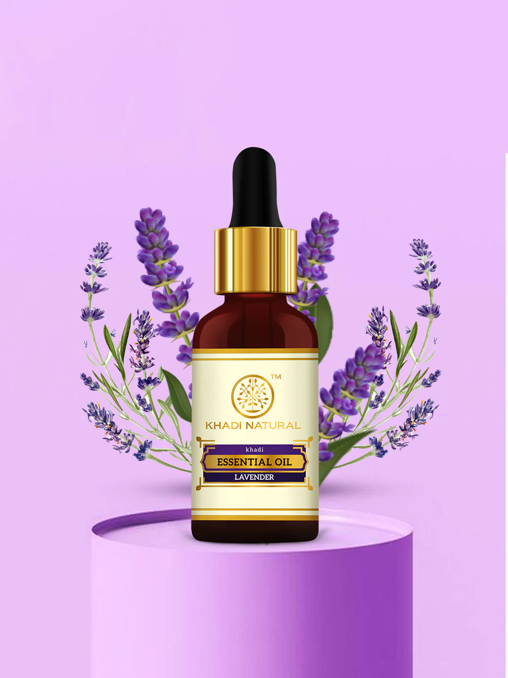 Show details for Khadi Natural Lavender Essential Oil - 15 ML Picture of Khadi Natural Lavender Essential Oil - 15 ML