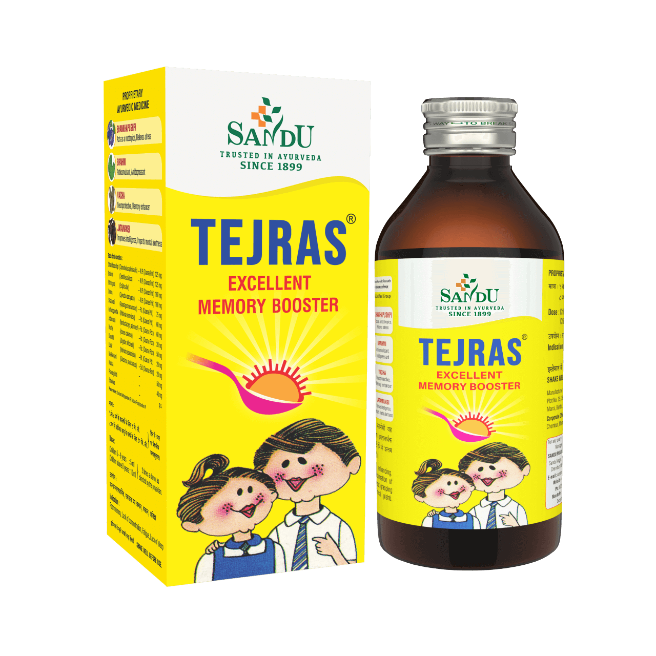Picture of Sandu Tejras Syrup - 200 ML
