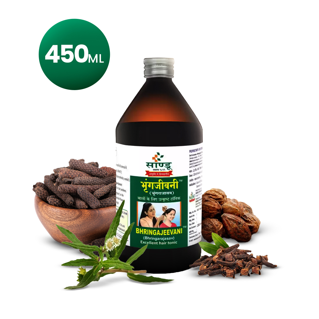 Picture of Sandu Bhringajeevani (BhringaRajasav) - 450 ML
