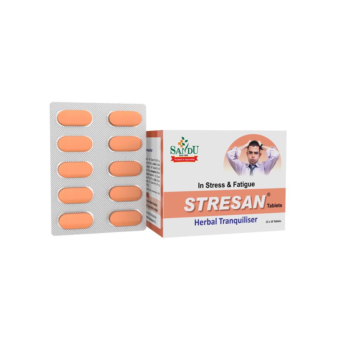 Picture of Sandu Stresan Tablets - 120 Tabs