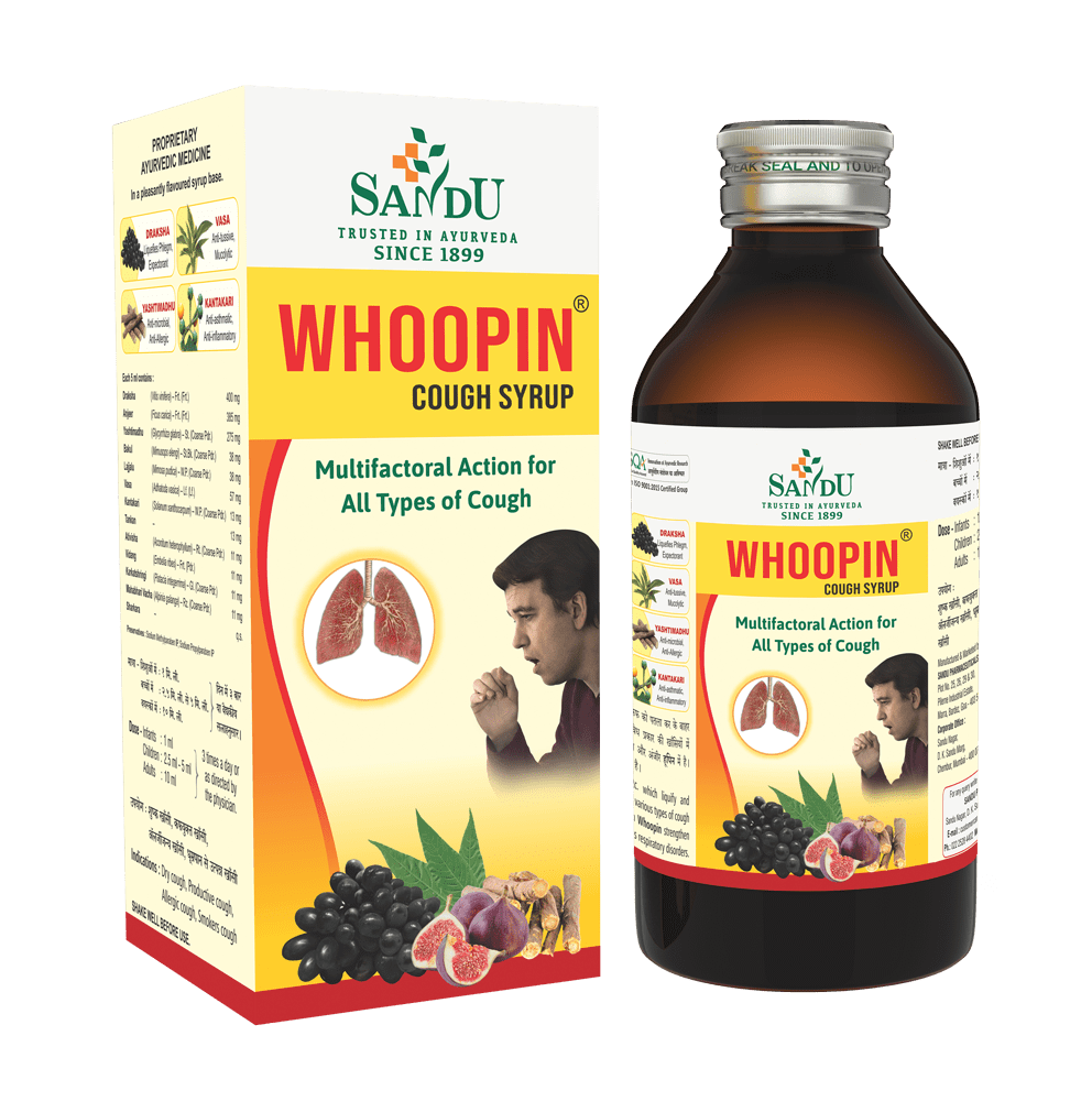 Picture of Sandu Whoopin Cough Syrup - 200 ML