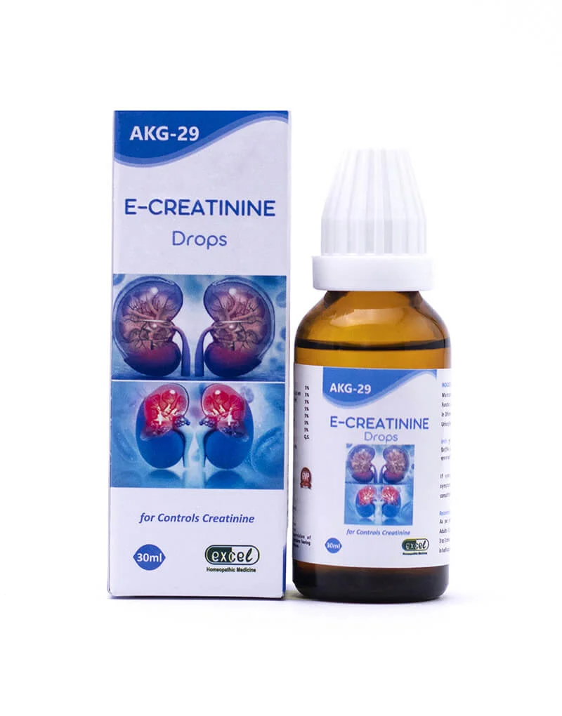 Picture of Excel Pharma AKG 29 E-Creatinine Drops - 30 ML - Pack of 2