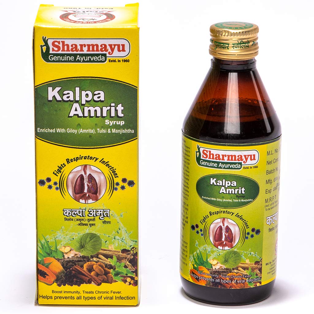 Picture of Sharmayu Ayurveda Kalpa Amrit Syrup - 200 ML