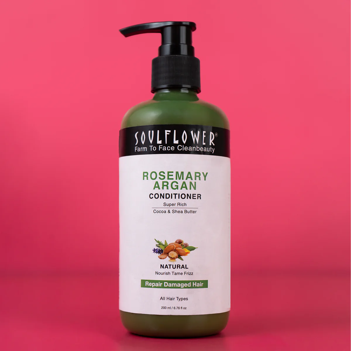 Picture of Soulflower Rosemary Argan Conditioner for Hair - 200 ML