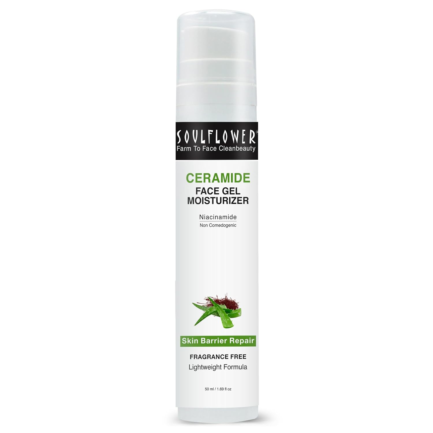 Picture of Soulflower Ceramide Face Gel Moisturizer - 50 ML