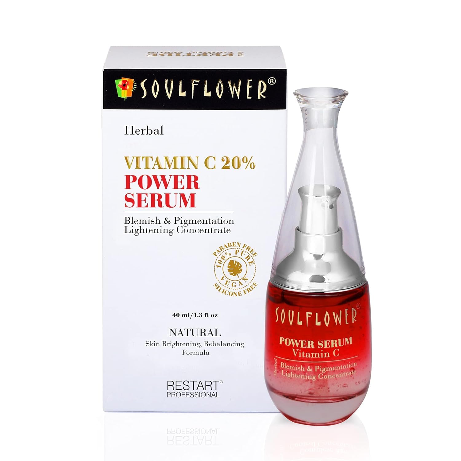 Picture of Soulflower Herbal 20% Vitamin C Power Serum - 40 ML