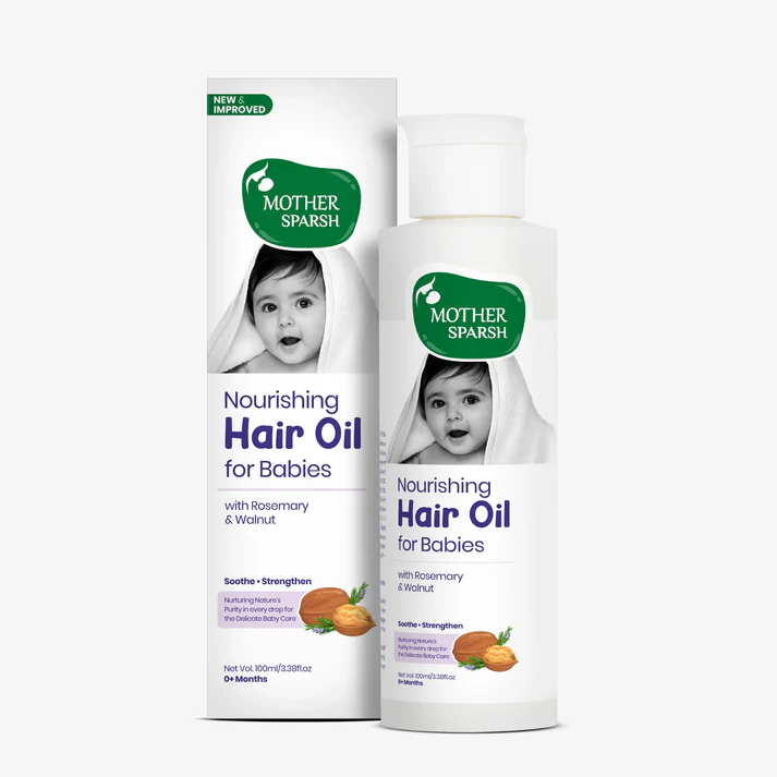 Picture of Mother Sparsh Nourishing Baby Hair Oil - 100 ML