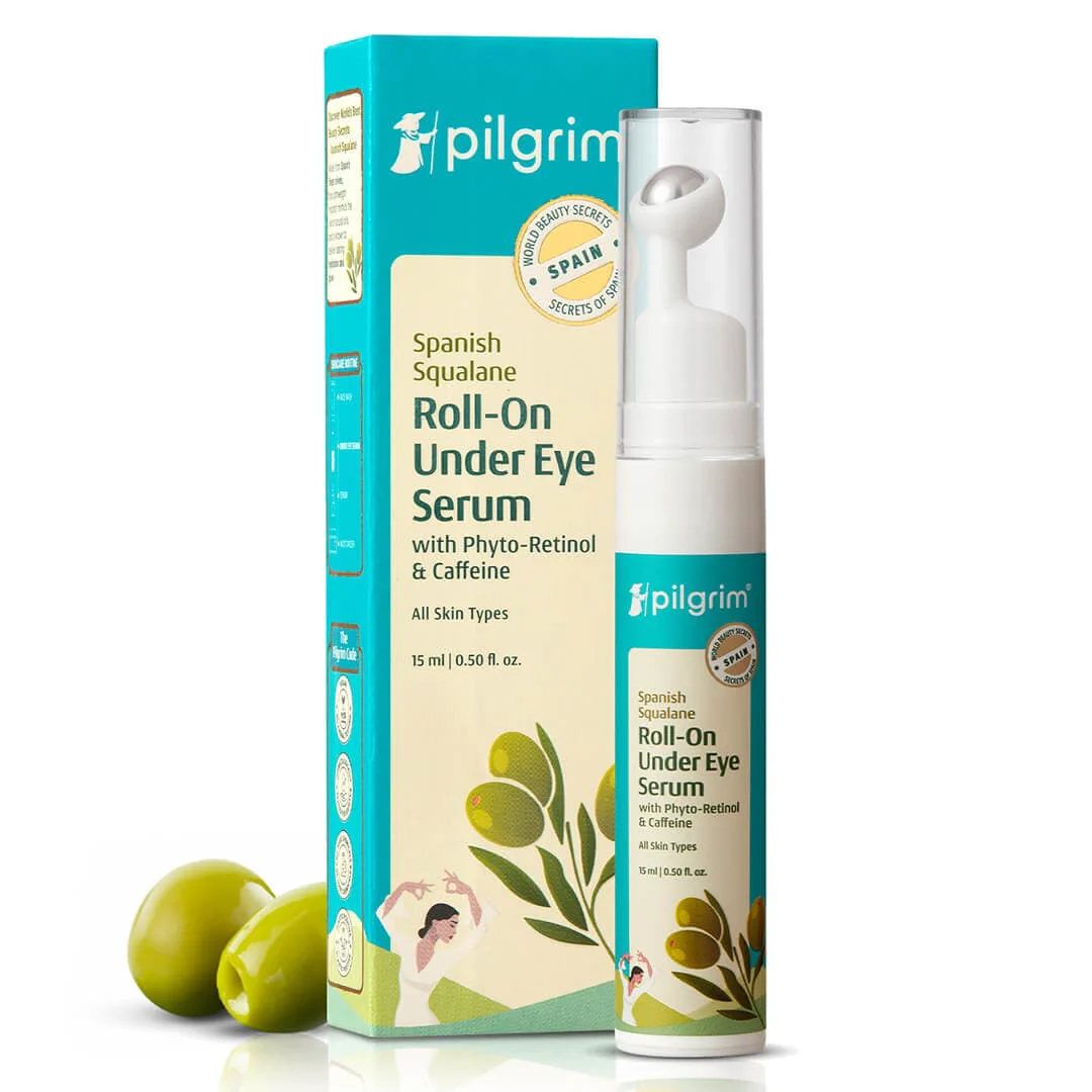 Picture of Pilgrim Squalane Roll-On Under Eye Serum - 15 ML