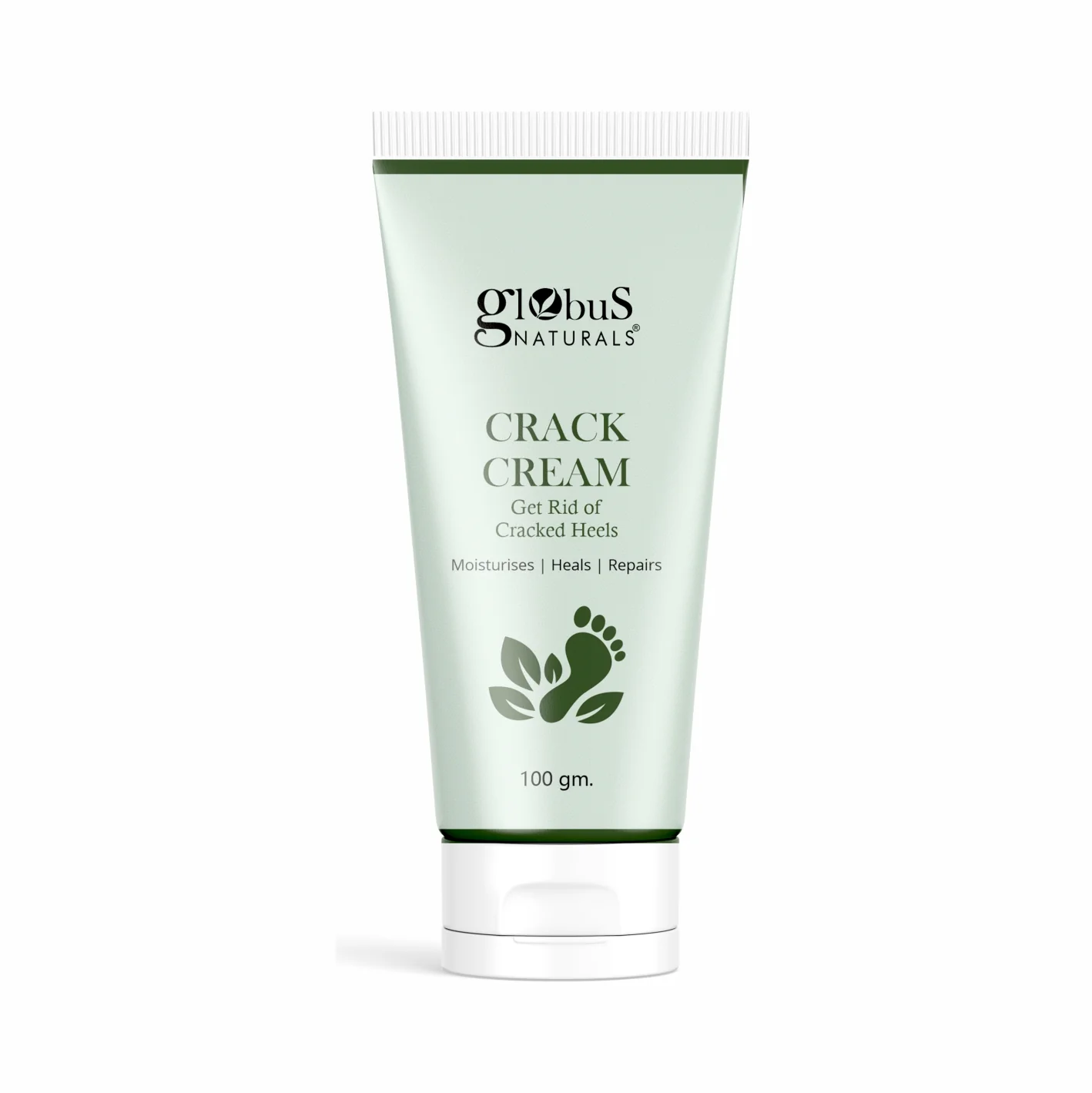 Show details for Globus Naturals Crack Cream for Dry & Cracked Heels & Feet - 100 GM Picture of Globus Naturals Crack Cream for Dry & Cracked Heels & Feet - 100 GM