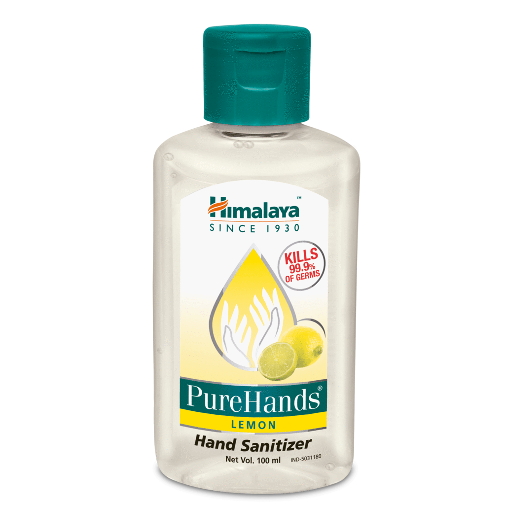 Picture of Himalaya Pure Hands Hand Sanitizer Lemon 100 ml