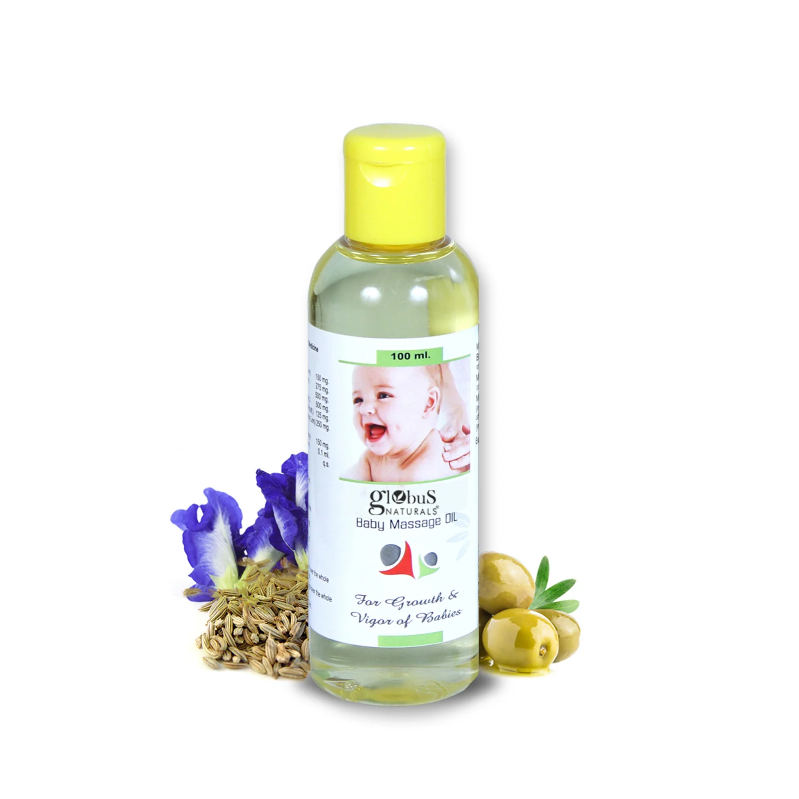 Show details for Globus Naturals Baby Massage Oil - 100 ML Picture of Globus Naturals Baby Massage Oil - 100 ML