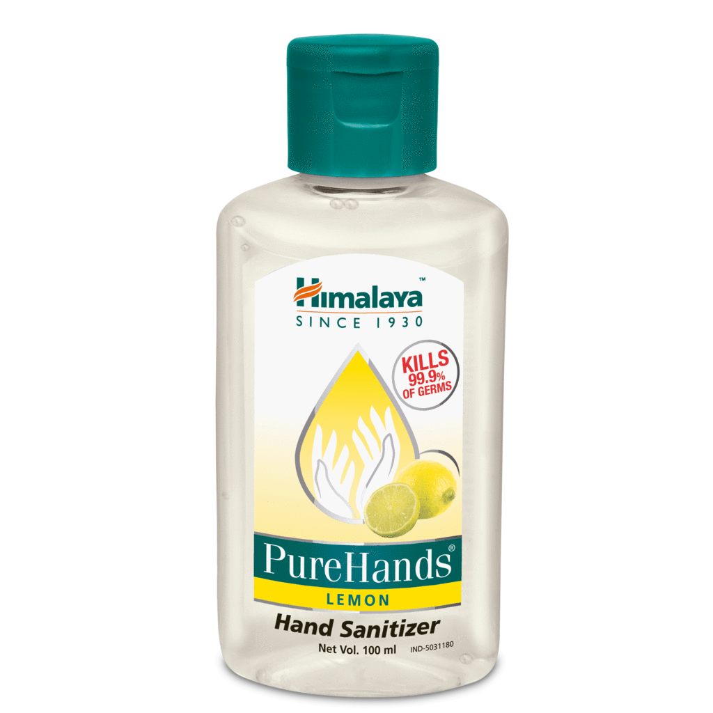 Show details for Himalaya Pure Hands Hand Sanitizer Lemon 200 ml Picture of Himalaya Pure Hands Hand Sanitizer Lemon 200 ml
