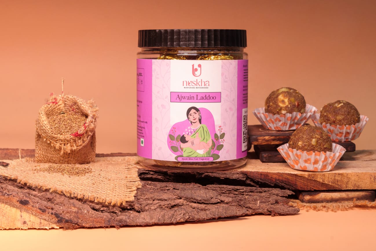 Picture of Nuskha Ajwain Laddoo For Post-Pregnancy - 1KG