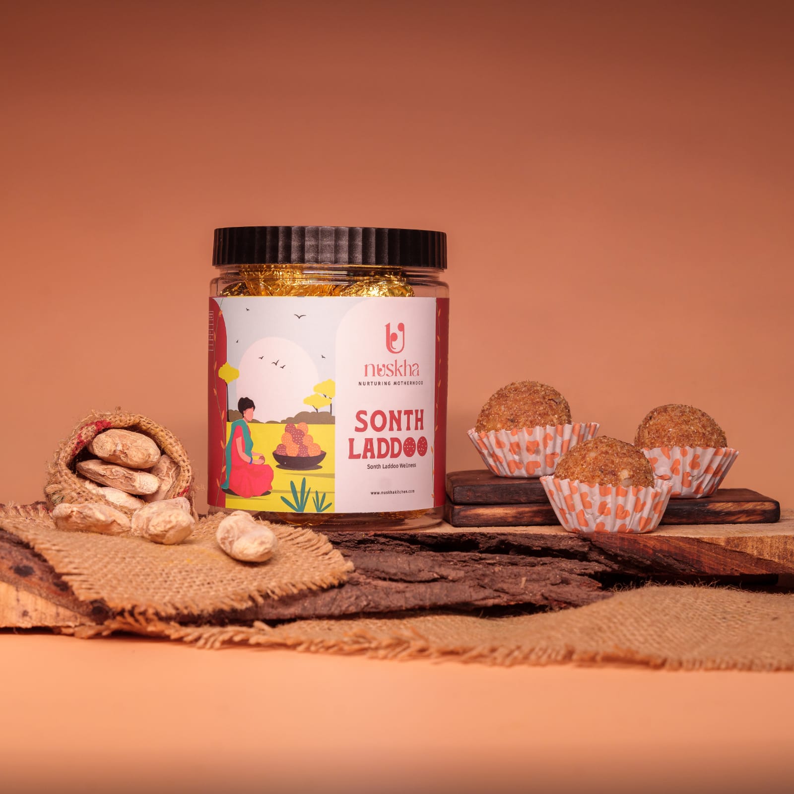 Picture of Nuskha Sonth Laddu - 1KG