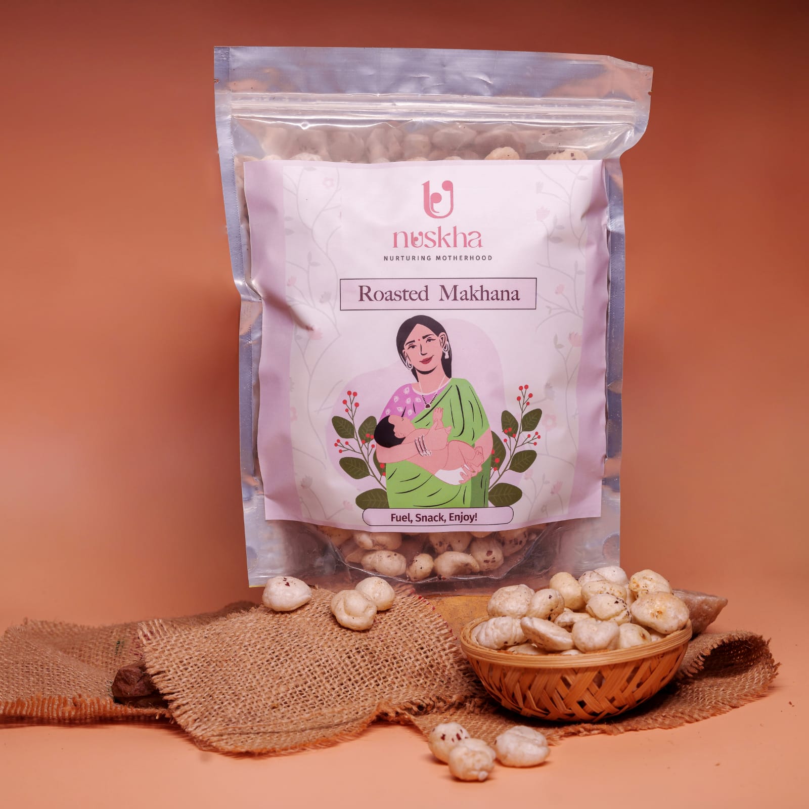 Picture of Nuskha Roasted Makhana - 200 GM